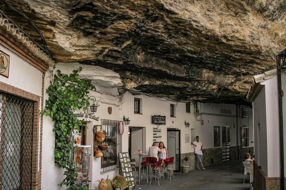 Ferienwohnung La Casa Del Rio Setenil De Las Bodegas Exterior foto